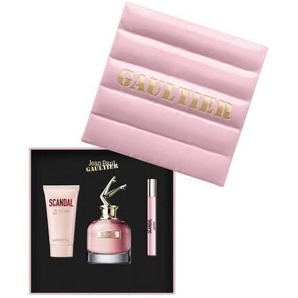 Jean Paul Gaultier Scandal Eau de Parfum Spray and Lotion Set 80 мл и 75 мл с мини-спрей 10 мл
Jean Paul Gaultier Scandal Eau de Parfum Spray and Lotion Set 80 мл и 75 мл с мини-спрей 10 мл