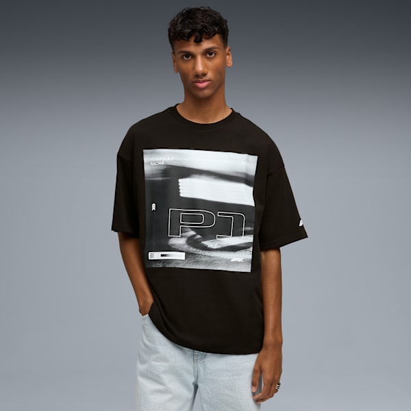 Мужская футболка с символикой автоспорта Formula 1 75 Years Puma, черный
Мужская футболка с символикой автоспорта Formula 1 75 Years Puma, черный