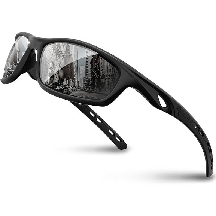 Солнцезащитные очки RIVBOS Polarized UV Protection Sports Fishing Driving Shades Cycling RB833, черный
Солнцезащитные очки RIVBOS Polarized UV Protection Sports Fishing Driving Shades Cycling RB833, черный