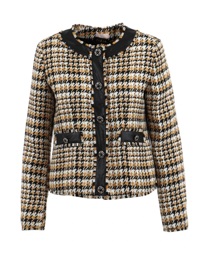 Желтое пальто из букле с узором «гусиная лапка» Liu Jo, желтый
Желтое пальто из букле с узором «гусиная лапка» Liu Jo, желтый