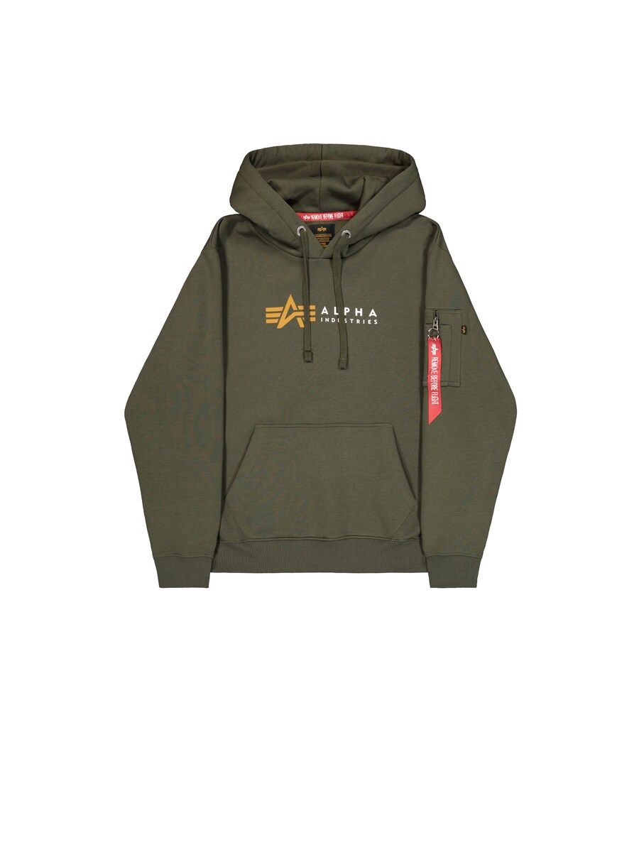 Толстовка ALPHA INDUSTRIES Alpha Label, Olive 
Толстовка ALPHA INDUSTRIES Alpha Label, Olive