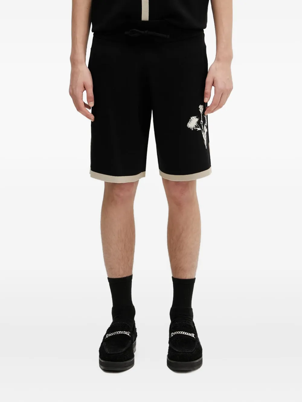 Шорты Gardener с цветочной вышивкой Filling Pieces, черный
Шорты Gardener с цветочной вышивкой Filling Pieces, черный