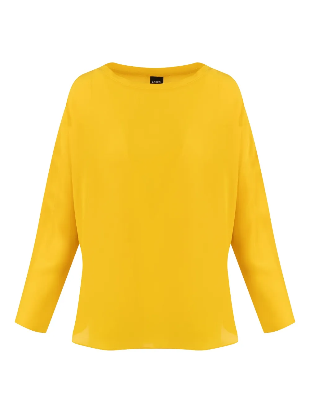 Топ с вырезом лодочкой Aspesi, желтый
Топ с вырезом лодочкой Aspesi, желтый