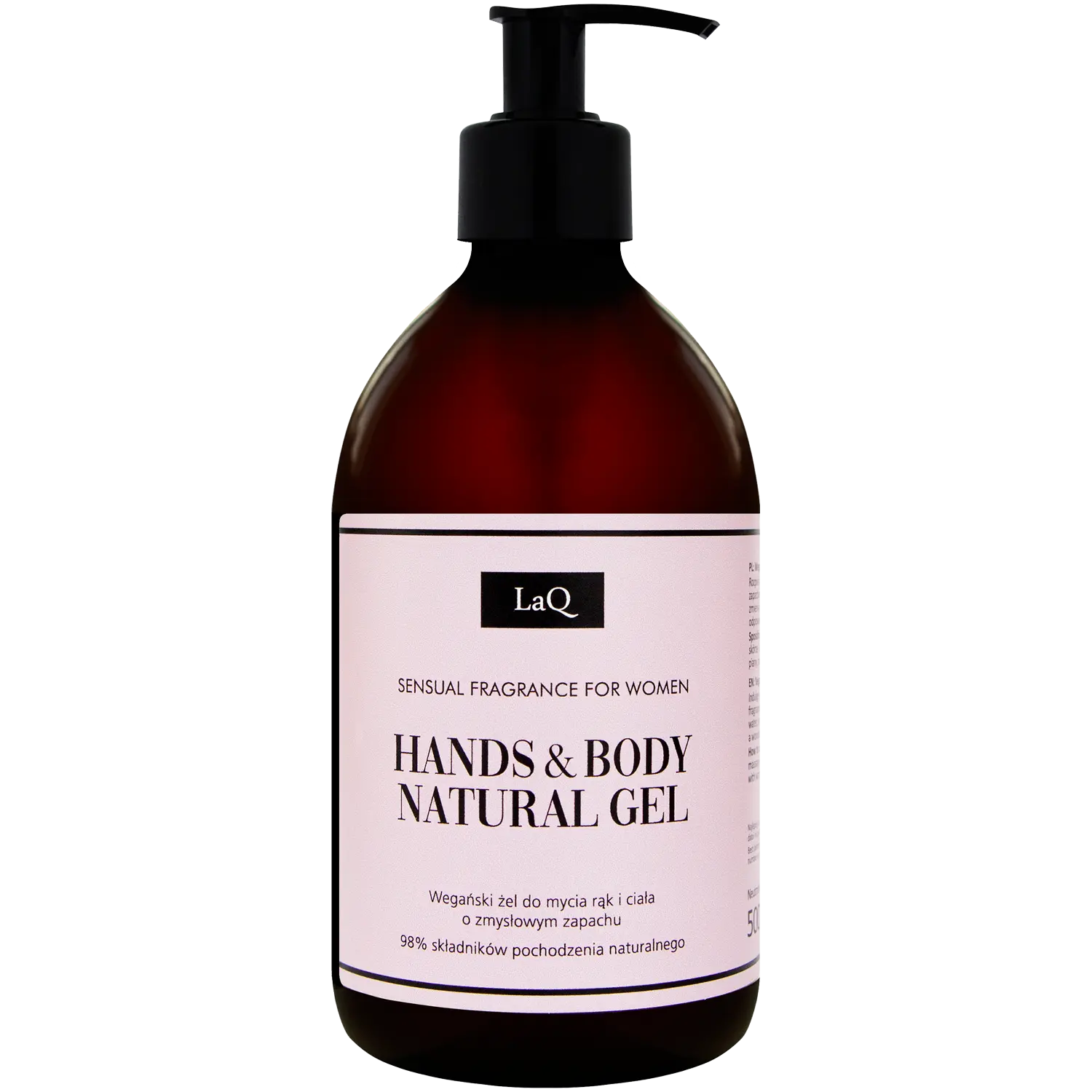LaQ гель для мытья тела и рук, 500 мл
LaQ гель для мытья тела и рук, 500 мл