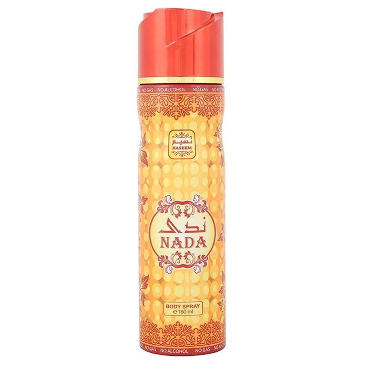 Парфюмированный спрей для тела Naseem Nada Unisex
Парфюмированный спрей для тела Naseem Nada Unisex