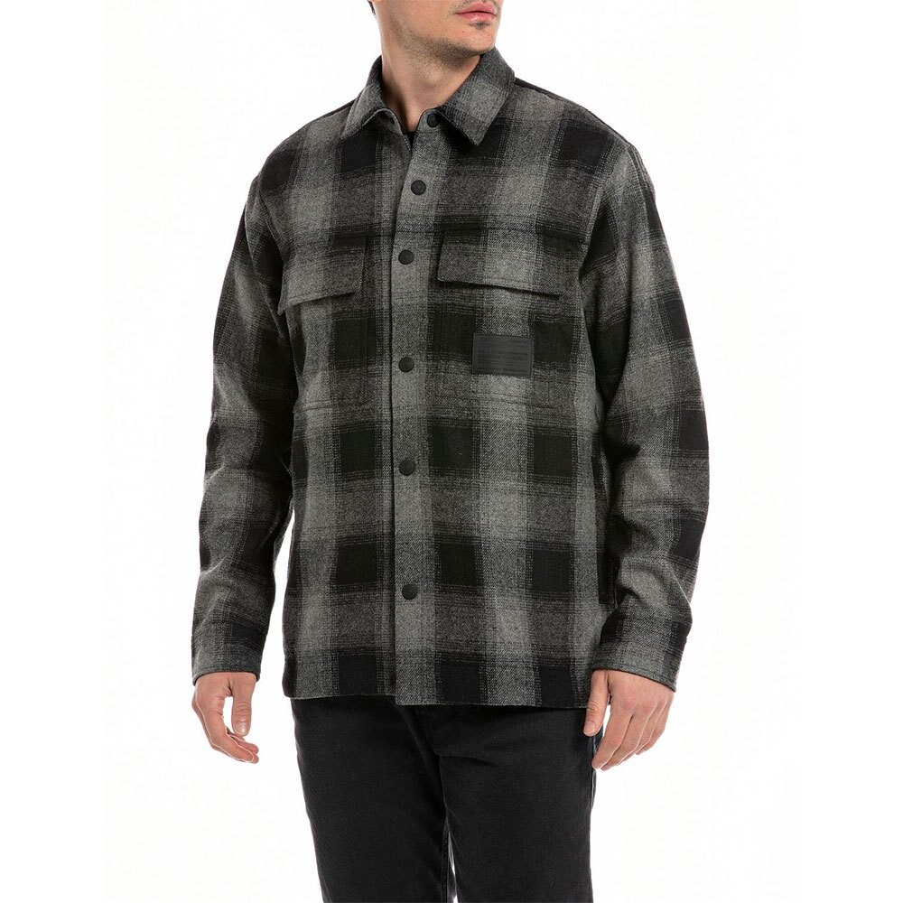 Рубашка с длинным рукавом Replay M4112 .000.52622, серый
Рубашка с длинным рукавом Replay M4112 .000.52622, серый