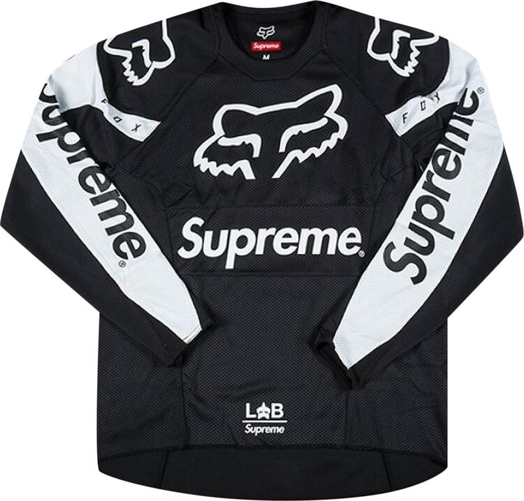 Топ Supreme x Fox Racing Moto Jersey Top 'Black', черный
Топ Supreme x Fox Racing Moto Jersey Top 'Black', черный