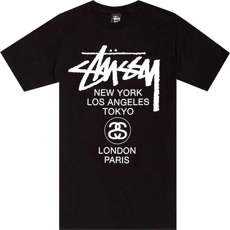 Футболка Stussy World Tour Tee 'Black', черный
Футболка Stussy World Tour Tee 'Black', черный