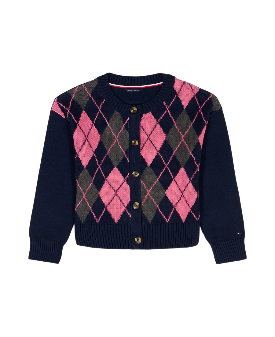 Кардиган с ромбовидным узором для девочек 7-16 лет Tommy Hilfiger, Navy Blazer
Кардиган с ромбовидным узором для девочек 7-16 лет Tommy Hilfiger, Navy Blazer