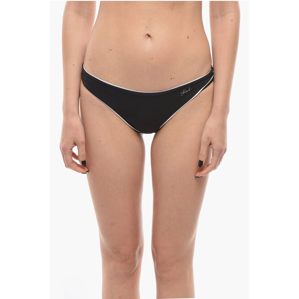Плавки бикини однотонные с контрастным краем Karl Lagerfeld, Black
Плавки бикини однотонные с контрастным краем Karl Lagerfeld, Black