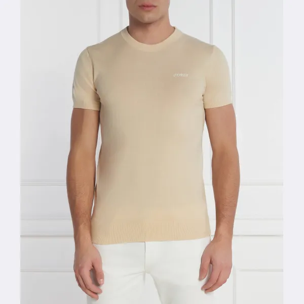 Футболка стандартного кроя с добавлением шелка Guess, бежевый
Футболка стандартного кроя с добавлением шелка Guess, бежевый