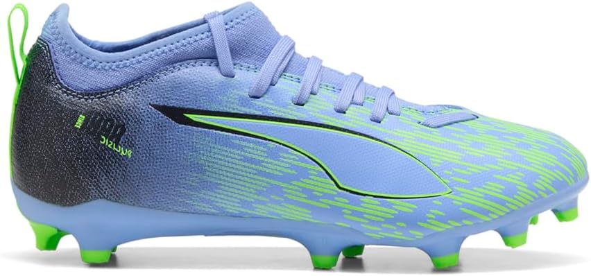 Детские футбольные бутсы PUMA для мальчиков Ultra 5 Match Chasing The Dream для твердого и искусственного покрытия - с шипами, синие
Детские футбольные бутсы PUMA для мальчиков Ultra 5 Match Chasing The Dream для твердого и искусственного покрытия - с шипами, синие