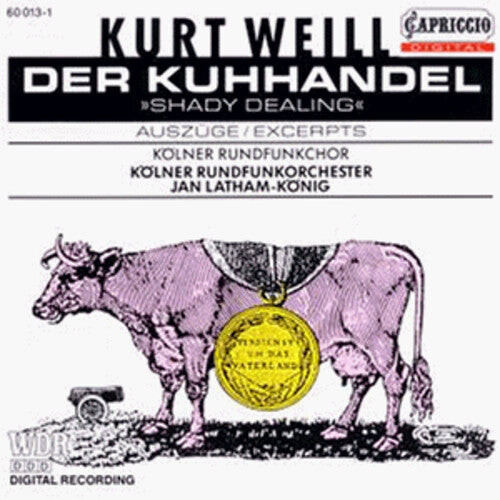 CD диск Weill: Der Kuhhandel
CD диск Weill: Der Kuhhandel