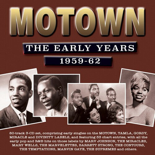 CD диск Motown: The Early Years 1959-62 / Various: Motown: The Early Years 1959-62 (Various Artists)
CD диск Motown: The Early Years 1959-62 / Various: Motown: The Early Years 1959-62 (Various Artists)
