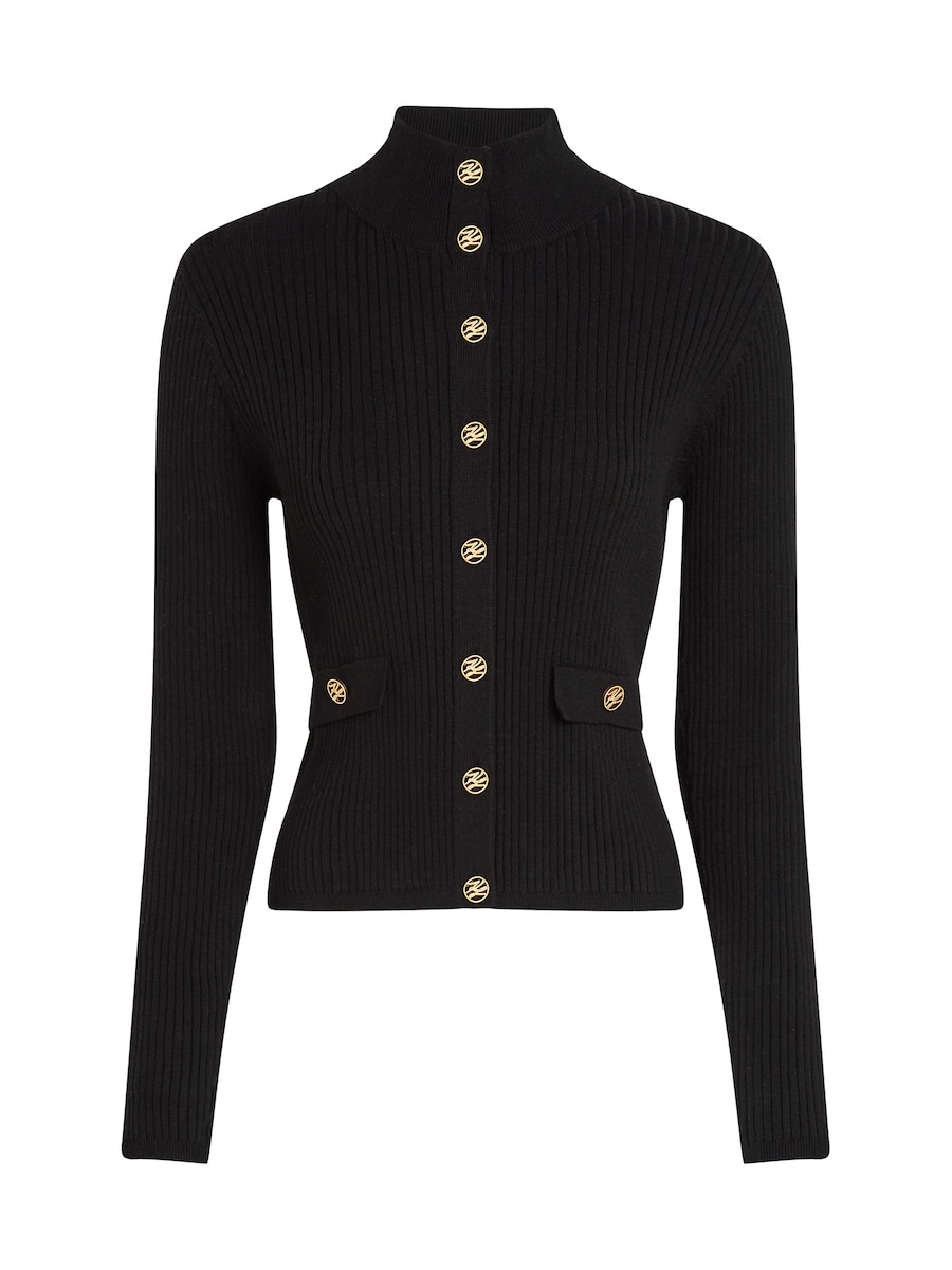 Вязаный кардиган Karl Lagerfeld, черный
Вязаный кардиган Karl Lagerfeld, черный