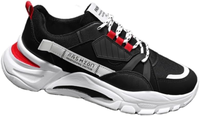 Мужские беговые кроссовки с толстой подошвой - сетчатый дизайн, модные повседневные спортивные кроссовки для бега и комфорта на весь день Hoalox, красный
Мужские беговые кроссовки с толстой подошвой - сетчатый дизайн, модные повседневные спортивные кроссовки для бега и комфорта на весь день Hoalox, красный