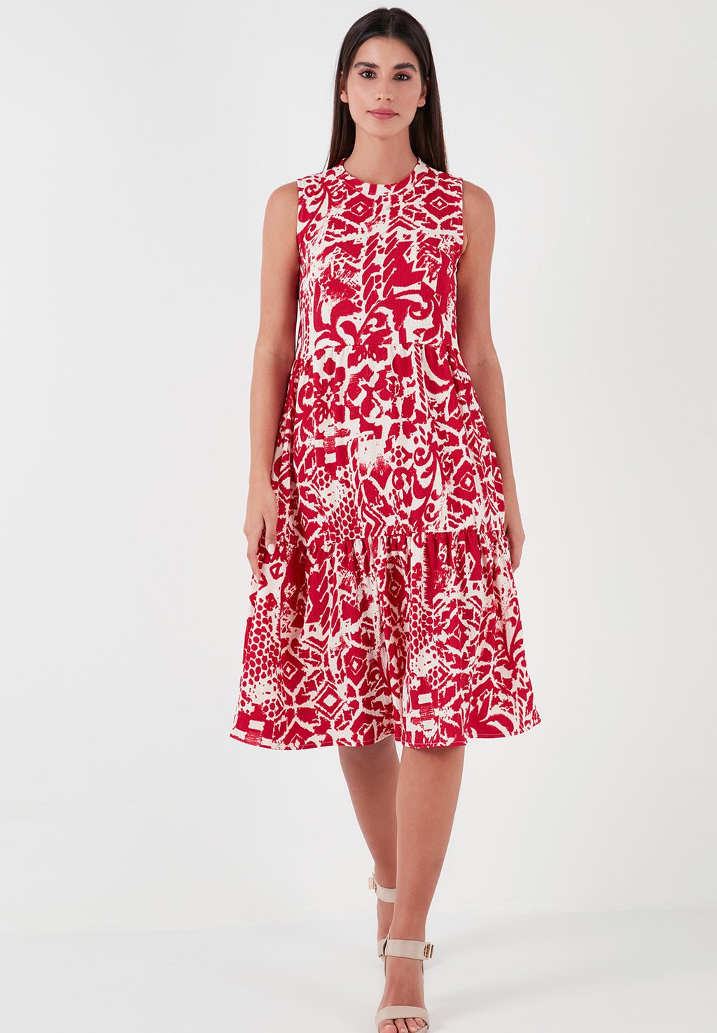 Повседневное платье REGULAR FIT LELA, бургундия 
Повседневное платье REGULAR FIT LELA, бургундия