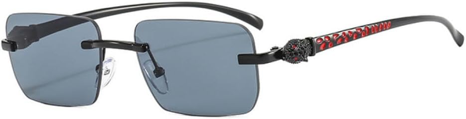 Модные солнцезащитные очки без оправы прямоугольной формы для женщин с прозрачными линзами с градиентом цвета "океан", уникальные солнцезащитные очки для мужчин MTZJH, Black Gray
Модные солнцезащитные очки без оправы прямоугольной формы для женщин с прозрачными линзами с градиентом цвета "океан", уникальные солнцезащитные очки для мужчин MTZJH, Black Gray