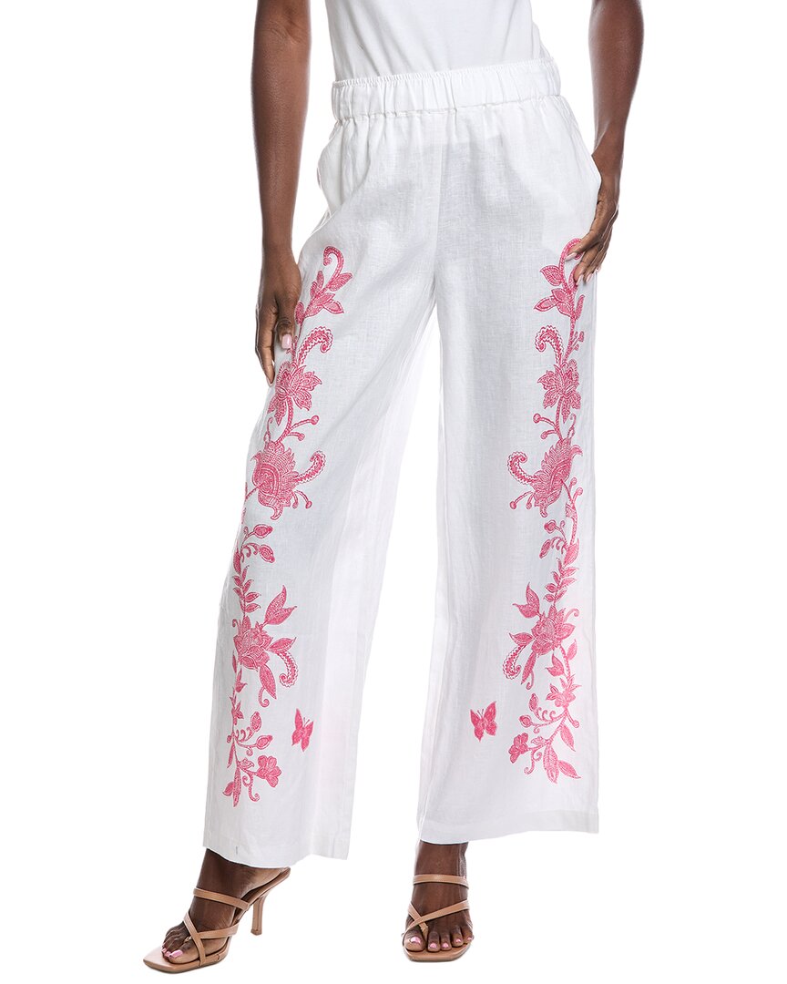 Льняные брюки Джонни Уоса Johnny Was, белый
Льняные брюки Джонни Уоса Johnny Was, белый
