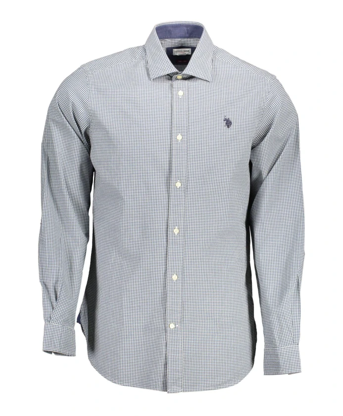 Приталенная рубашка с длинными рукавами U.S. Polo Assn., синий
Приталенная рубашка с длинными рукавами U.S. Polo Assn., синий