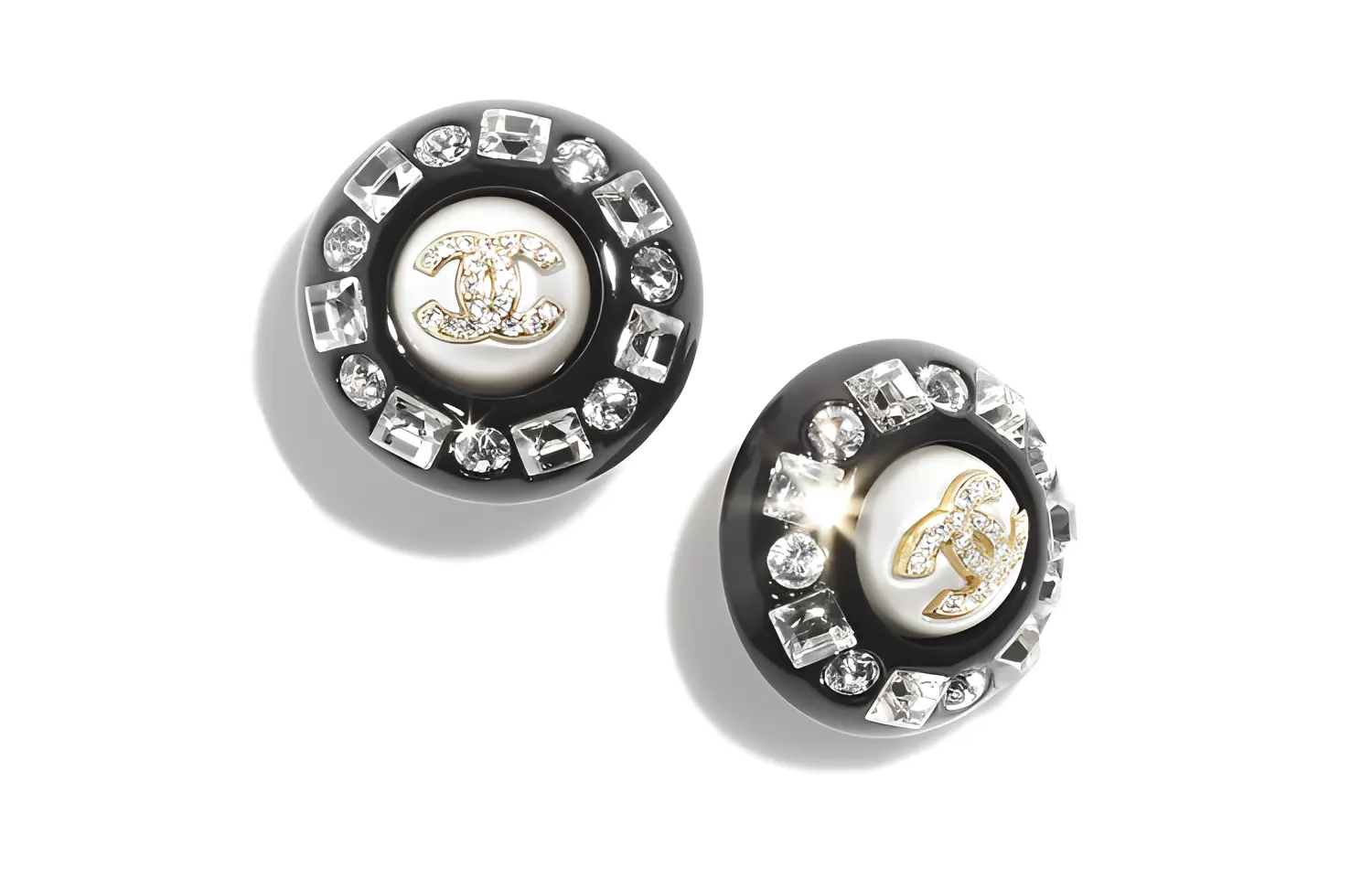 Серьги Puces D'Oreilles CHANEL, черный
Серьги Puces D'Oreilles CHANEL, черный