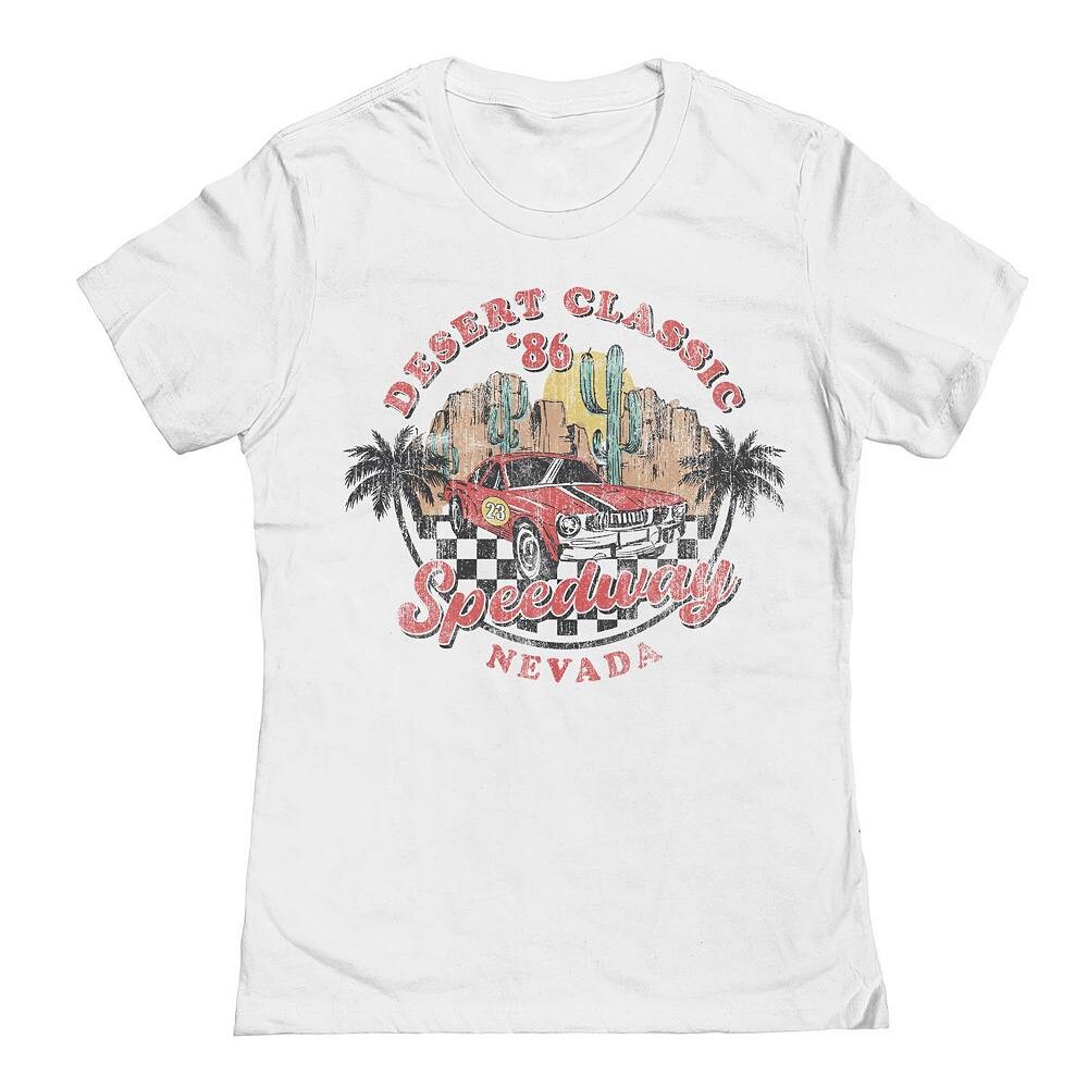 Юниорская/женская футболка Speed Nevada с рисунком, белый
Юниорская/женская футболка Speed Nevada с рисунком, белый