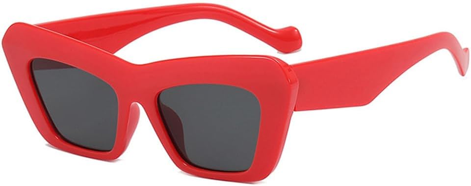 Винтажные солнцезащитные очки для женщин и мужчин, «кошачий глаз», в толстой оправе, модные женские ретро-очки для путешествий, солнцезащитные очки UV400 TKKTLLT, Red Gray
Винтажные солнцезащитные очки для женщин и мужчин, «кошачий глаз», в толстой оправе, модные женские ретро-очки для путешествий, солнцезащитные очки UV400 TKKTLLT, Red Gray