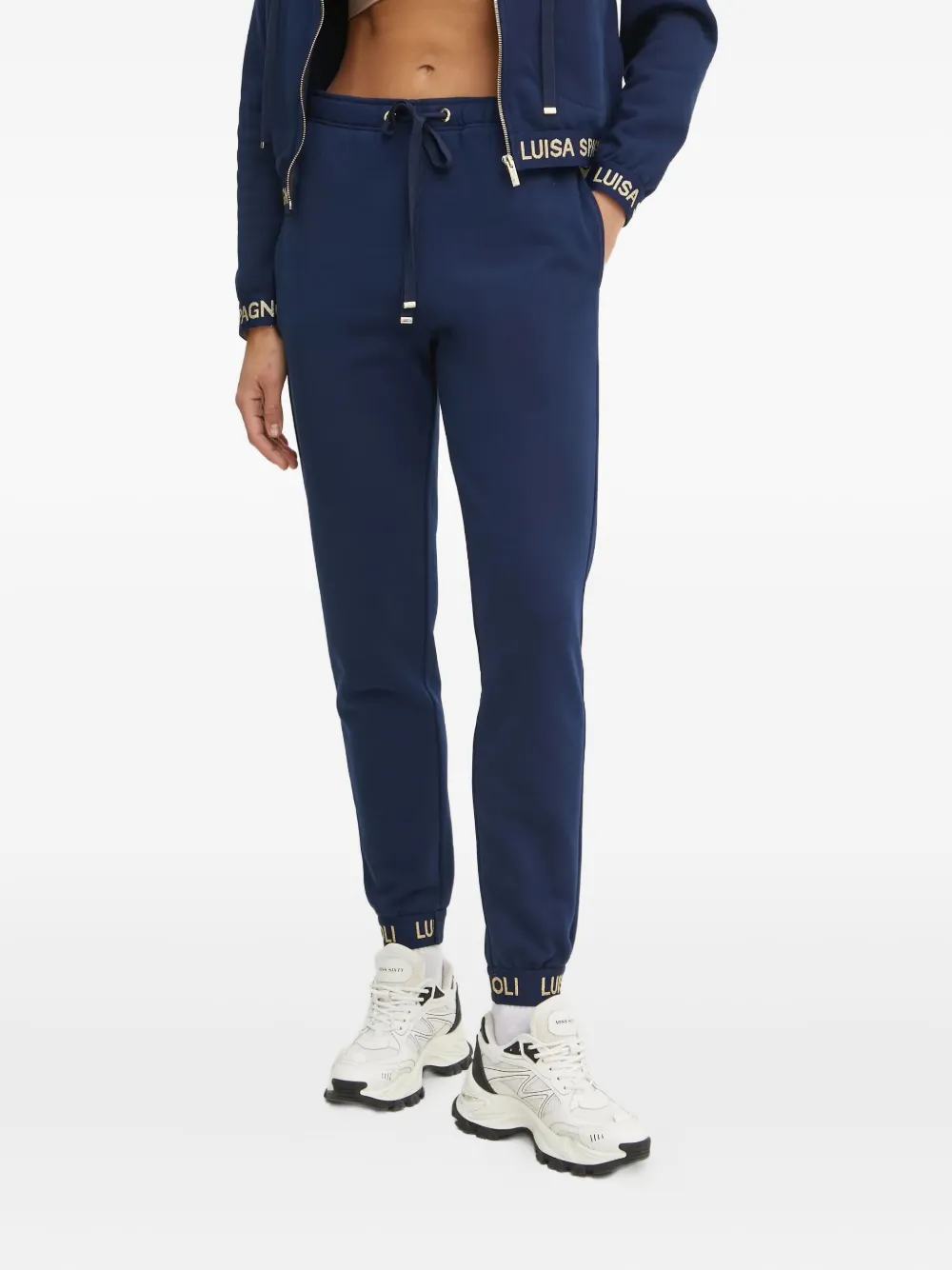 Спортивные брюки с логотипом LUISA SPAGNOLI, синий
Спортивные брюки с логотипом LUISA SPAGNOLI, синий