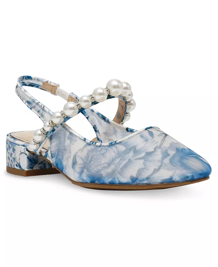 Плоские туфли-лодочки на ремешке для девочек и подростков Betsey Johnson, синий
Плоские туфли-лодочки на ремешке для девочек и подростков Betsey Johnson, синий