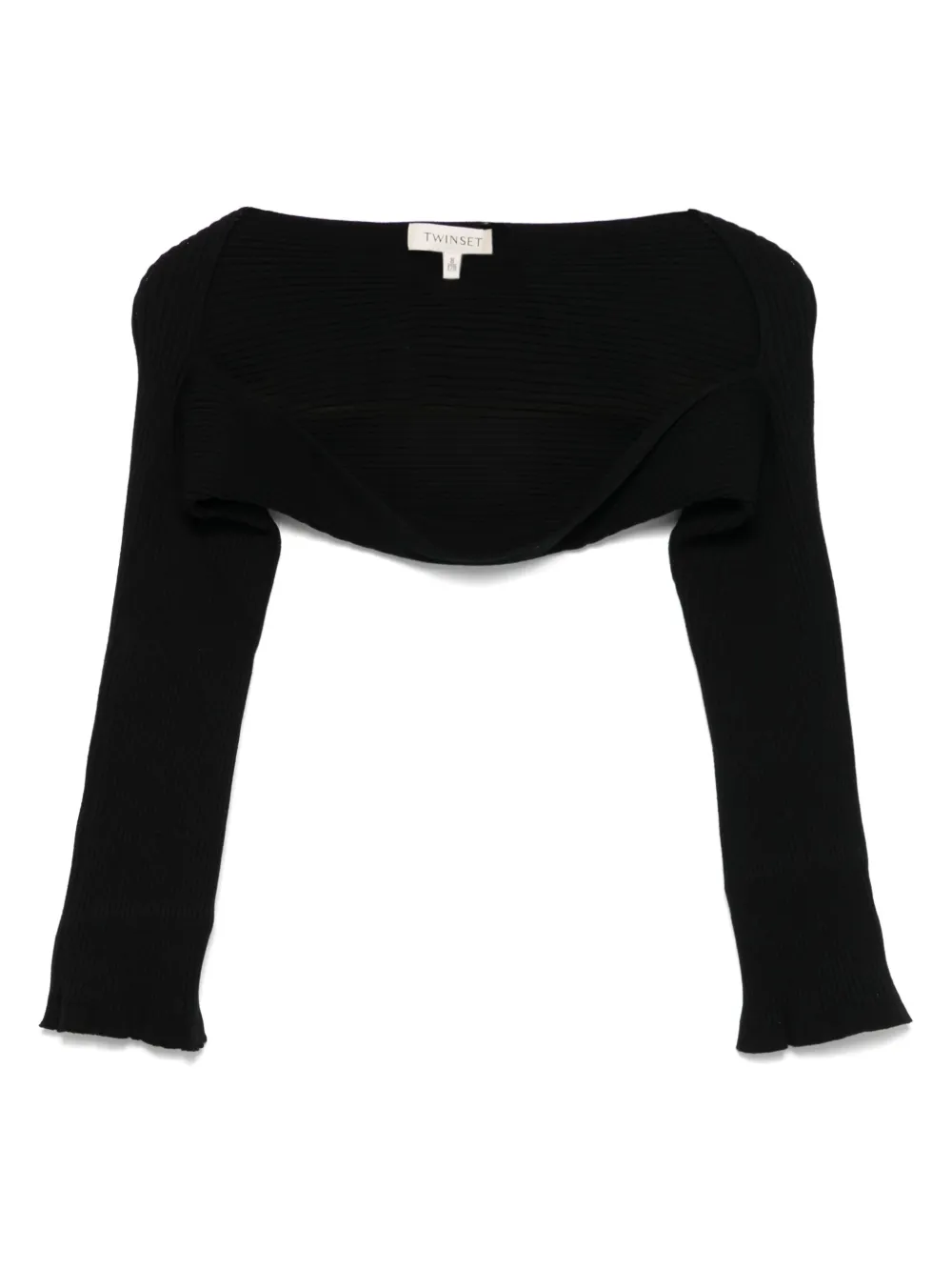Болеро в рубчик TWINSET Kids, черный
Болеро в рубчик TWINSET Kids, черный