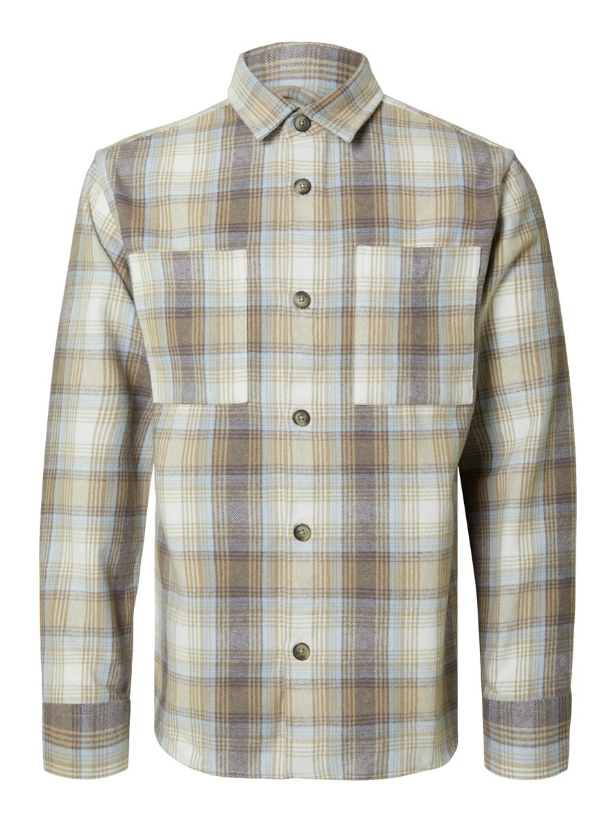 Клетчатая рубашка SELECTED HOMME Regular fit Button Up Shirt SLHHank, цвет cream/dark beige
Клетчатая рубашка SELECTED HOMME Regular fit Button Up Shirt SLHHank, цвет cream/dark beige