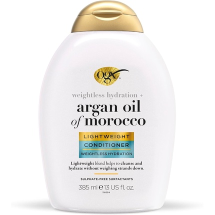 Кондиционер Ogx Weightless Hydration с аргановым маслом Марокко для тонких волос 385 мл
Кондиционер Ogx Weightless Hydration с аргановым маслом Марокко для тонких волос 385 мл