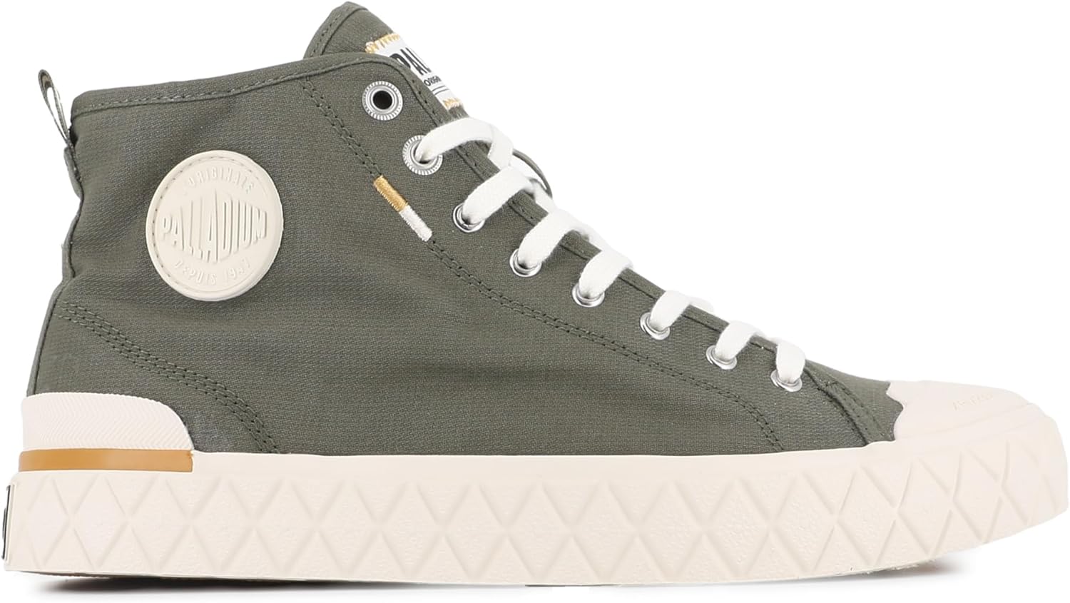 Кроссовки Palladium Unisex Palla Ace Mid из органического канваса на шнуровке, зеленый
Кроссовки Palladium Unisex Palla Ace Mid из органического канваса на шнуровке, зеленый