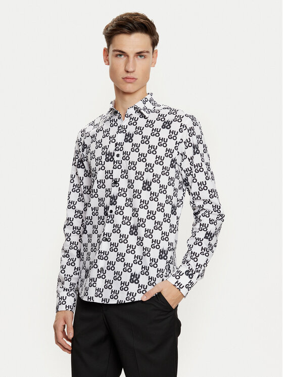 Рубашка узкого кроя Hugo, белый
Рубашка узкого кроя Hugo, белый