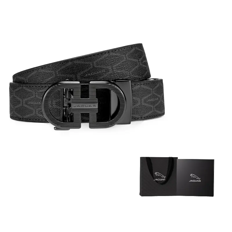 JAGUAR Кожаный ремень мужской черный шириной 3,5 см, Black
JAGUAR Кожаный ремень мужской черный шириной 3,5 см, Black