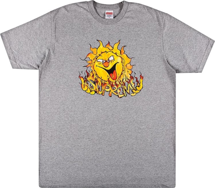 Футболка Supreme Sun Tee 'Heather Grey', серый
Футболка Supreme Sun Tee 'Heather Grey', серый