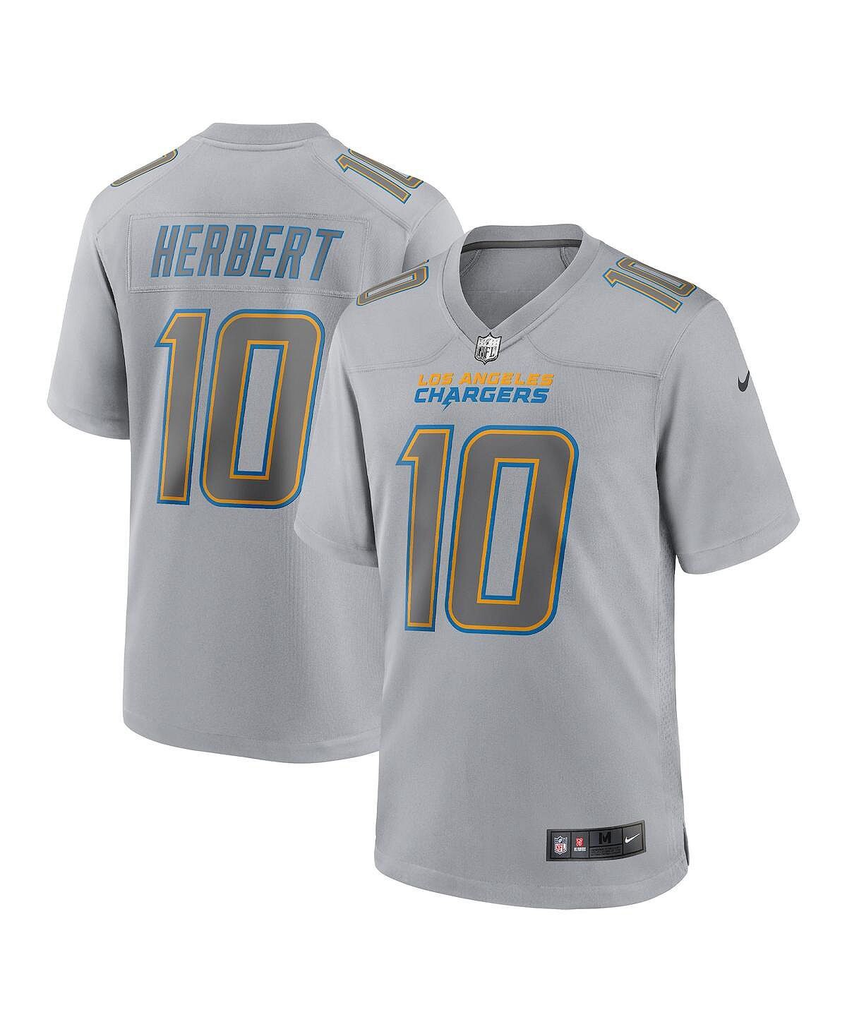 Мужская футболка justin herbert grey los angeles chargers atmosphere fashion game jersey Nike, серый
Мужская футболка justin herbert grey los angeles chargers atmosphere fashion game jersey Nike, серый