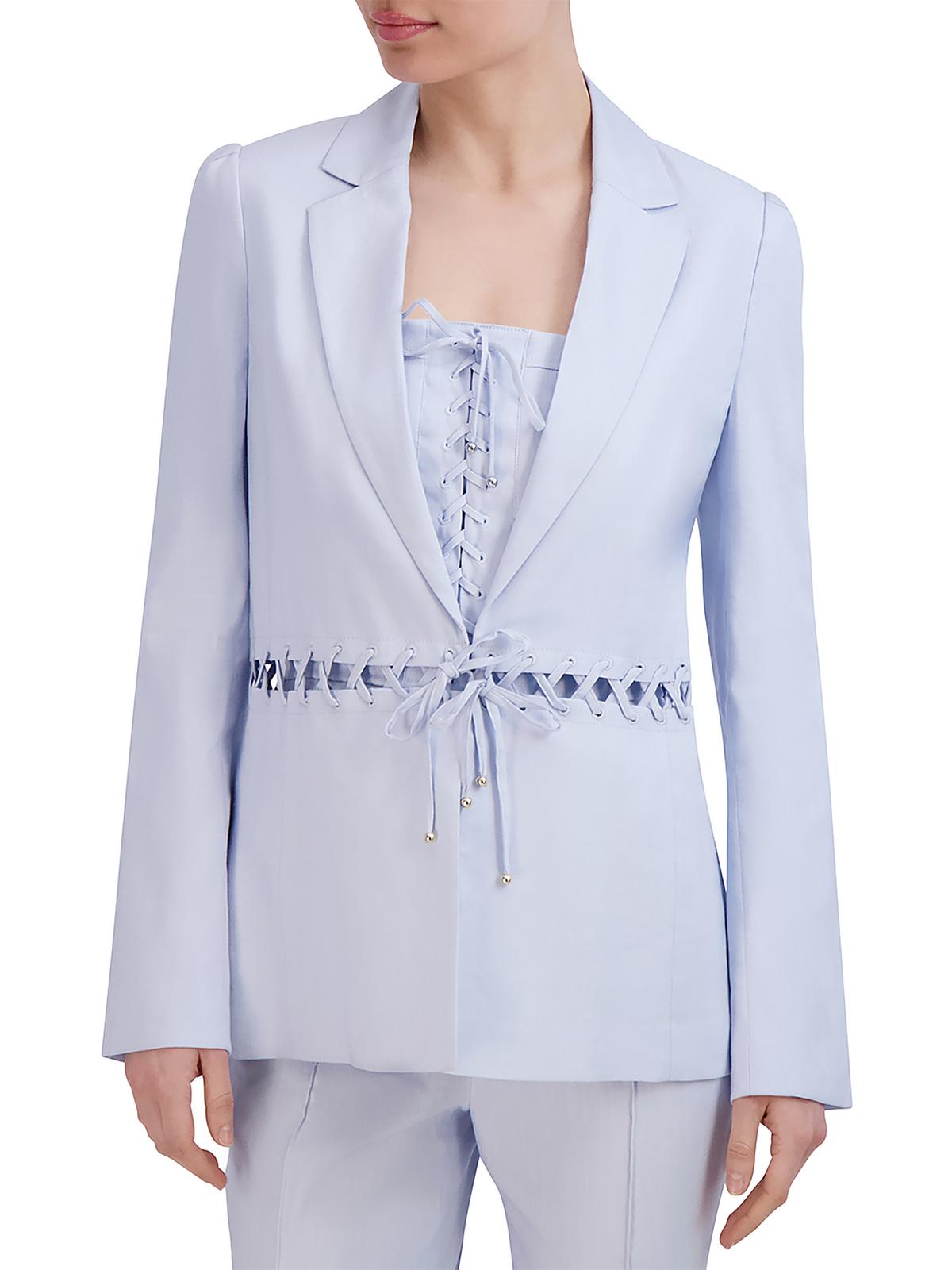 Женский пиджак из льняной смеси со шнуровкой BCBGMAXAZRIA, цвет heather blue
Женский пиджак из льняной смеси со шнуровкой BCBGMAXAZRIA, цвет heather blue