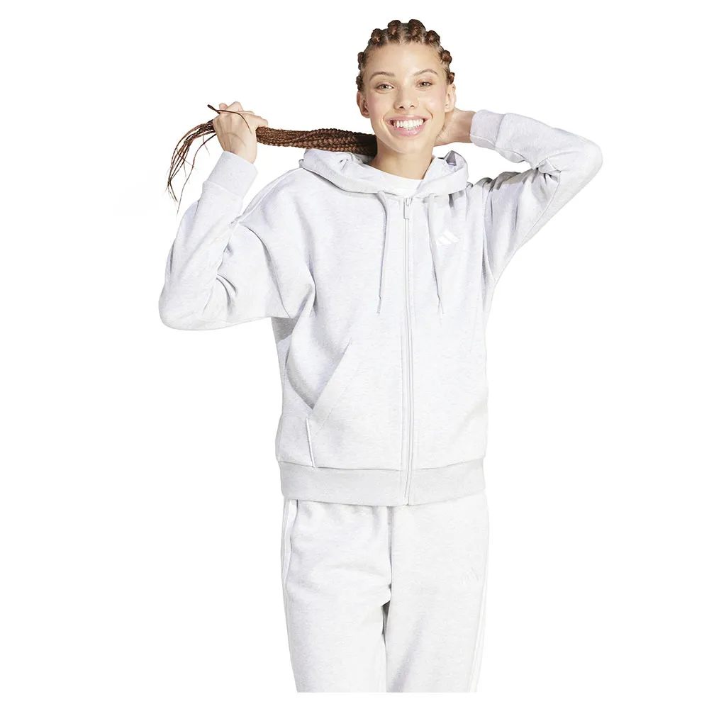 Толстовка adidas Essentials 3 Stripes Fleece full zip, белый
Толстовка adidas Essentials 3 Stripes Fleece full zip, белый