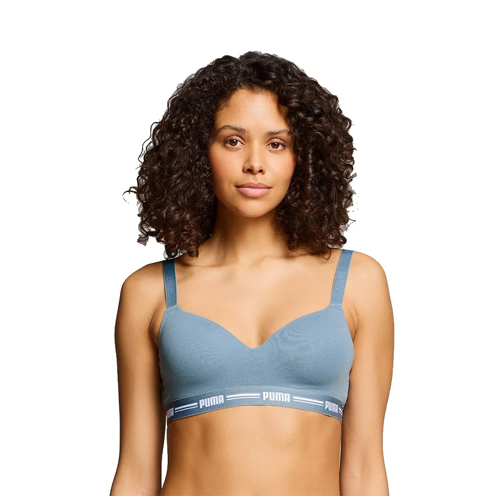 Спортивный бюстгальтер Puma Padded Hang sports bra, синий
Спортивный бюстгальтер Puma Padded Hang sports bra, синий