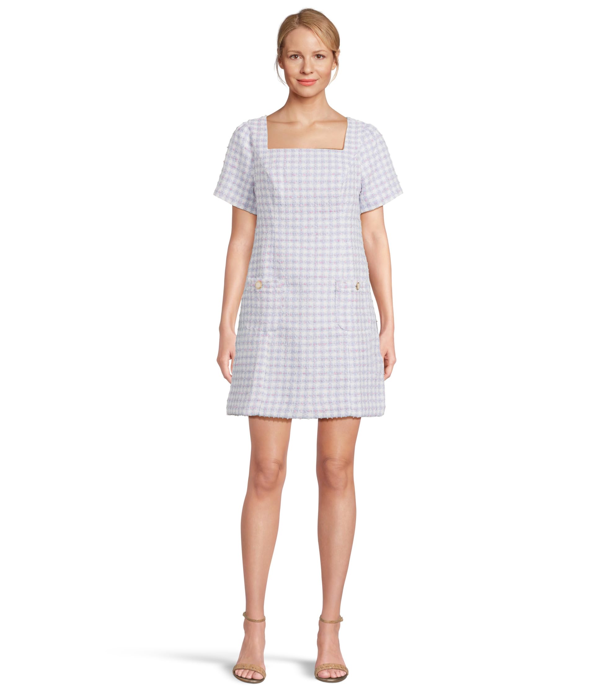 Платье Lilly Pulitzer Gwynne Boucle Shift, цвет Bluette Tidepool Boucle 
Платье Lilly Pulitzer Gwynne Boucle Shift, цвет Bluette Tidepool Boucle