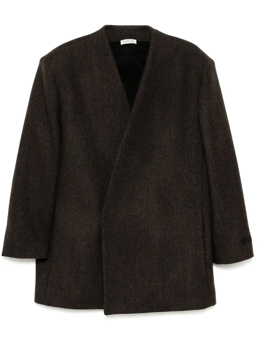 Двубортный пиджак Fear Of God, коричневый 
Двубортный пиджак Fear Of God, коричневый