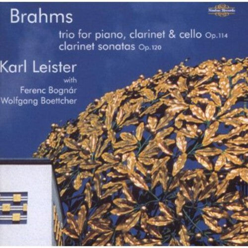 CD диск Brahms / Boettcher / Bognar / Leister: Clarinet Sonatas in F minor & E-Flat 
CD диск Brahms / Boettcher / Bognar / Leister: Clarinet Sonatas in F minor & E-Flat