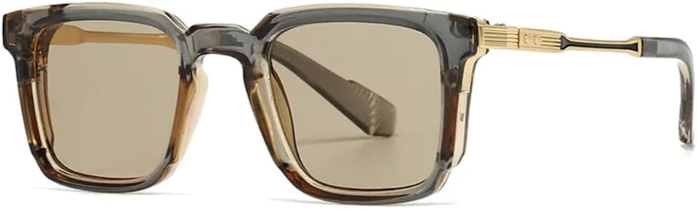 Классические винтажные солнцезащитные очки для женщин и мужчин, мужские солнцезащитные очки в стиле панк, популярные, роскошные, дизайнерские, в стиле стимпанк, очки для вождения, УФ-защита SZVVBKK, Gray Tea
Классические винтажные солнцезащитные очки для женщин и мужчин, мужские солнцезащитные очки в стиле панк, популярные, роскошные, дизайнерские, в стиле стимпанк, очки для вождения, УФ-защита SZVVBKK, Gray Tea