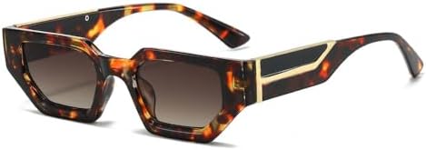 Квадратные солнцезащитные очки для женщин в винтажном стиле, мужские солнцезащитные очки «кошачий глаз», солнцезащитные очки для женщин с защитой от УФ-излучения UV400 MTZJH, Leopard
Квадратные солнцезащитные очки для женщин в винтажном стиле, мужские солнцезащитные очки «кошачий глаз», солнцезащитные очки для женщин с защитой от УФ-излучения UV400 MTZJH, Leopard