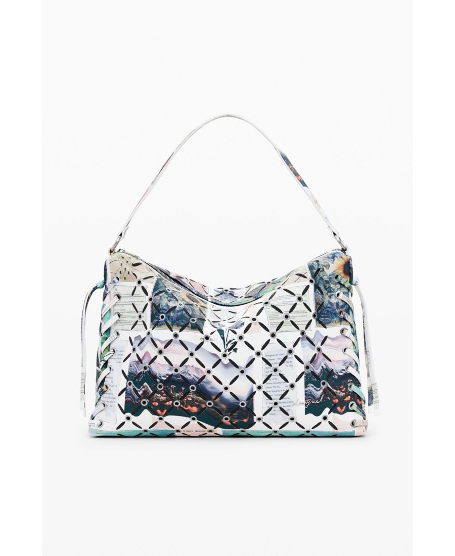 Женская перфорированная сумка через плечо Collage среднего размера Desigual, Multi
Женская перфорированная сумка через плечо Collage среднего размера Desigual, Multi