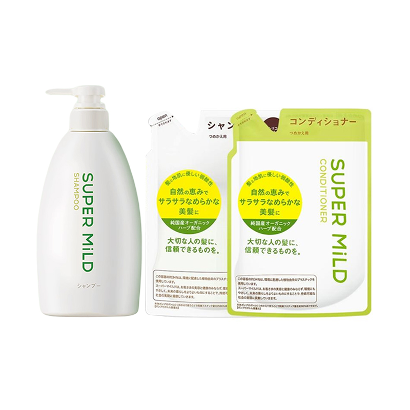 Super Mild Набор шампуня и кондиционера Green Wilderness без отдушек и силиконов для очищения и разглаживания
Super Mild Набор шампуня и кондиционера Green Wilderness без отдушек и силиконов для очищения и разглаживания