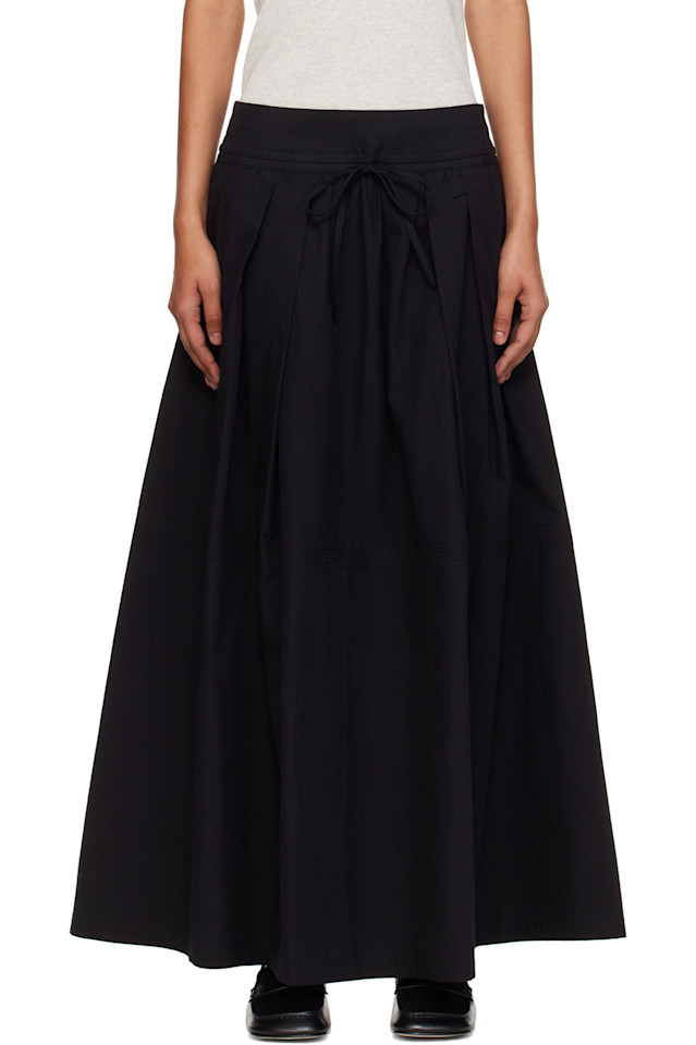 Studio Nicholson Черная юбка миди Ottowa
Studio Nicholson Черная юбка миди Ottowa