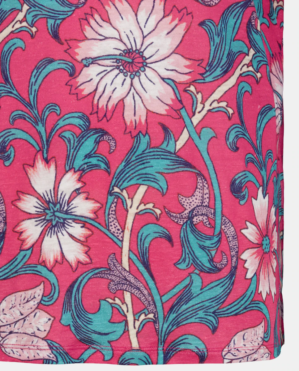 Женская футболка с коротким рукавом и цветочным принтом Lloyd's, розовый
Женская футболка с коротким рукавом и цветочным принтом Lloyd's, розовый