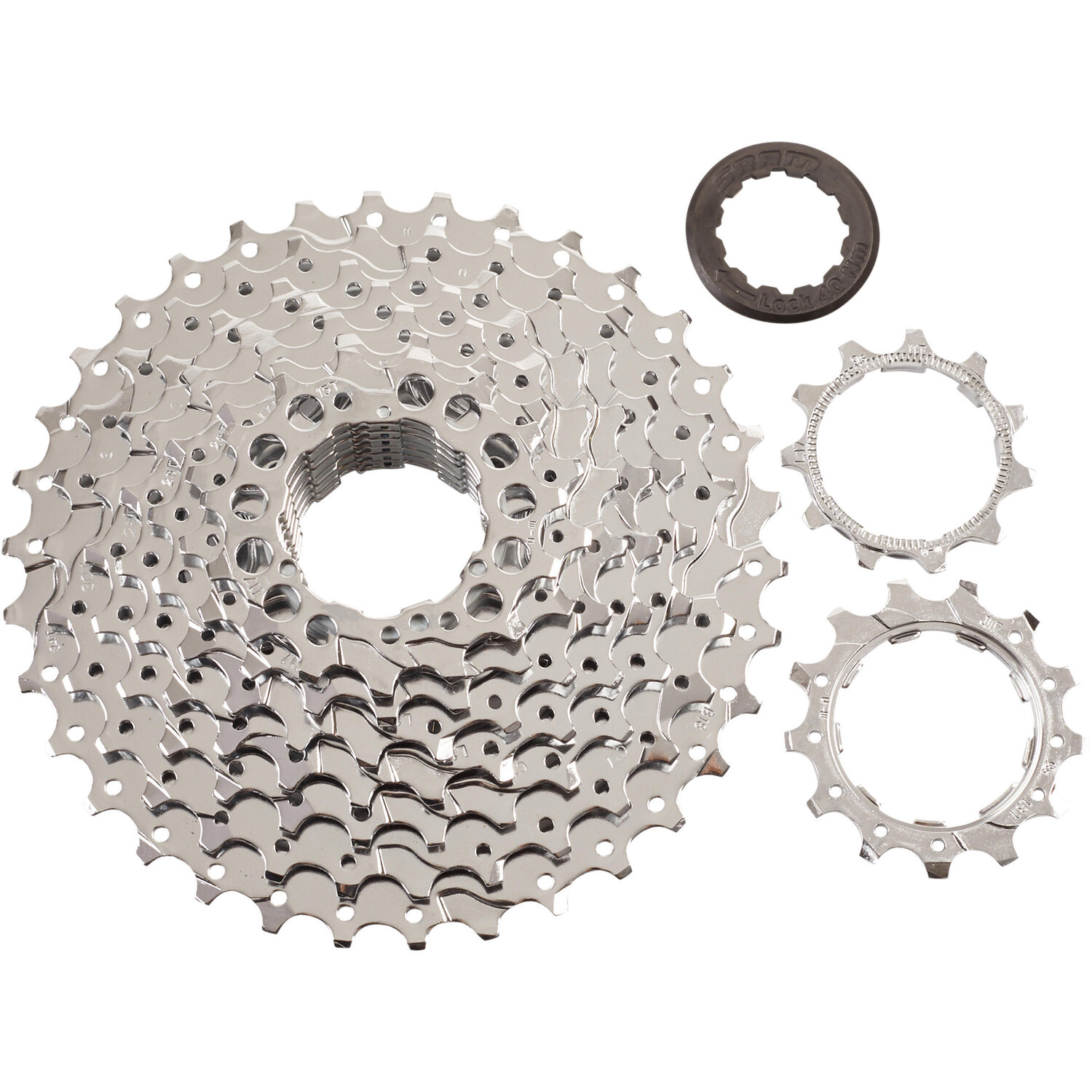 Кассета 9-скоростная Sram PG950 11×34
Кассета 9-скоростная Sram PG950 11×34